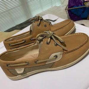 Sperry boat shoes- never worn